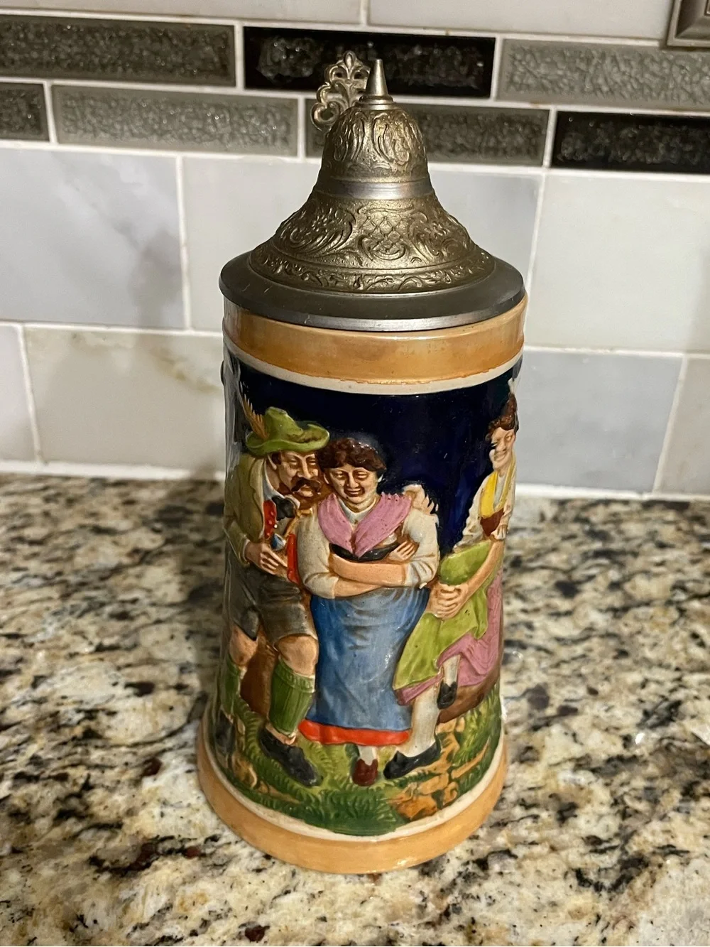 Vintage German beer stein